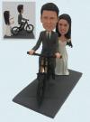 Personalized Wedding Bobbleheads-Groom On The Run