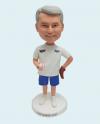 Custom bobblehead Of Baseball Pitcher Gift For Boss/Father/Boyfriend