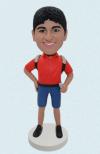 Custom Bobbleheads Personalized Bobbleheads Backpacker