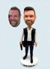 Custom bobbleheads Movie characters Han Solo Starwar