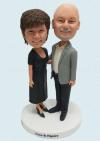 Custom Wedding Anniversary Bobbleheads Figurines Personalized