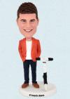 Custom Bobblehead With Scooter