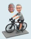 Custom Bobbleheads Biker Riding Bicycle Gift for Cyclist