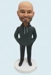Custom Bobbleheads Hands In Pockets Causal Men For Father/Boss/Boyfriends