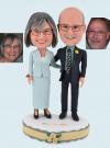 Custom Couple Bobbleheads Figurines Gifts For Parents