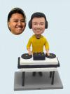 Custom bobbleheads DJ player handmade gifts for him