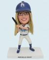 Custom Bobbleheads Female For LA Dodgers Baseball Player