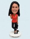Custom Bobblehead Office Lady