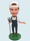 Custom Bobbleheads Personalized Bobbleheads For Farmer