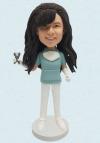 Personalized Dentist Bobblehead With Tooth