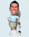 Custom Bobblehead with Golf for Businessman/Boss/Father/Retirement