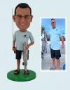 Custom Bobbleheads Fishing For Boss/Father/Boyfriends/Retirement