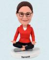 Custom Bobblehead Femal Yoga