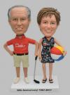 Custom Couple Bobbleheads 50th Anniversary Gifts For Parent