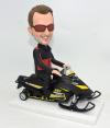 Custom Bobbleheads Personalized Bobbleheads Snowmobile Driver