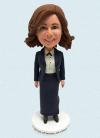 Custom Bobblehead Elegant Lady
