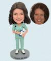 Personalized Bobbleheads Hospital Nurse