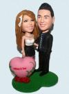 Custom Sweetly Anniversary Bobblehead Gift