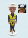 Custom Bobblehead Personal Bobbleheads Construction Worker With Jackhammer