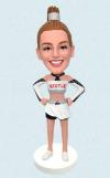 Personalized Bobblehead Cheer Leader